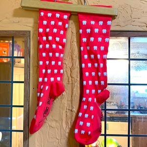 Figs Hot Coral You know The Drill compression socks